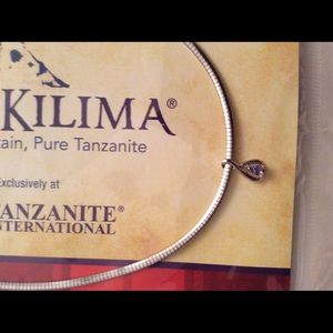 Safi Kilima Tanzanite Silver Chain (2377)